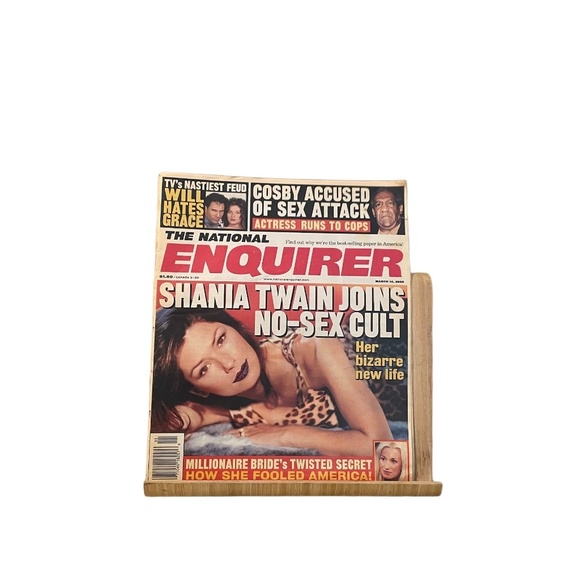 NATIONAL ENQUIRER Tabloid SHANIA TWAIN - Picture 2 of 7